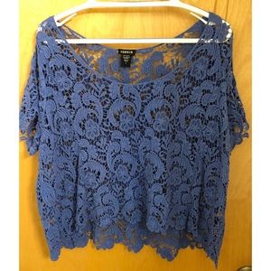 Torrid High-Low Crotchet Top